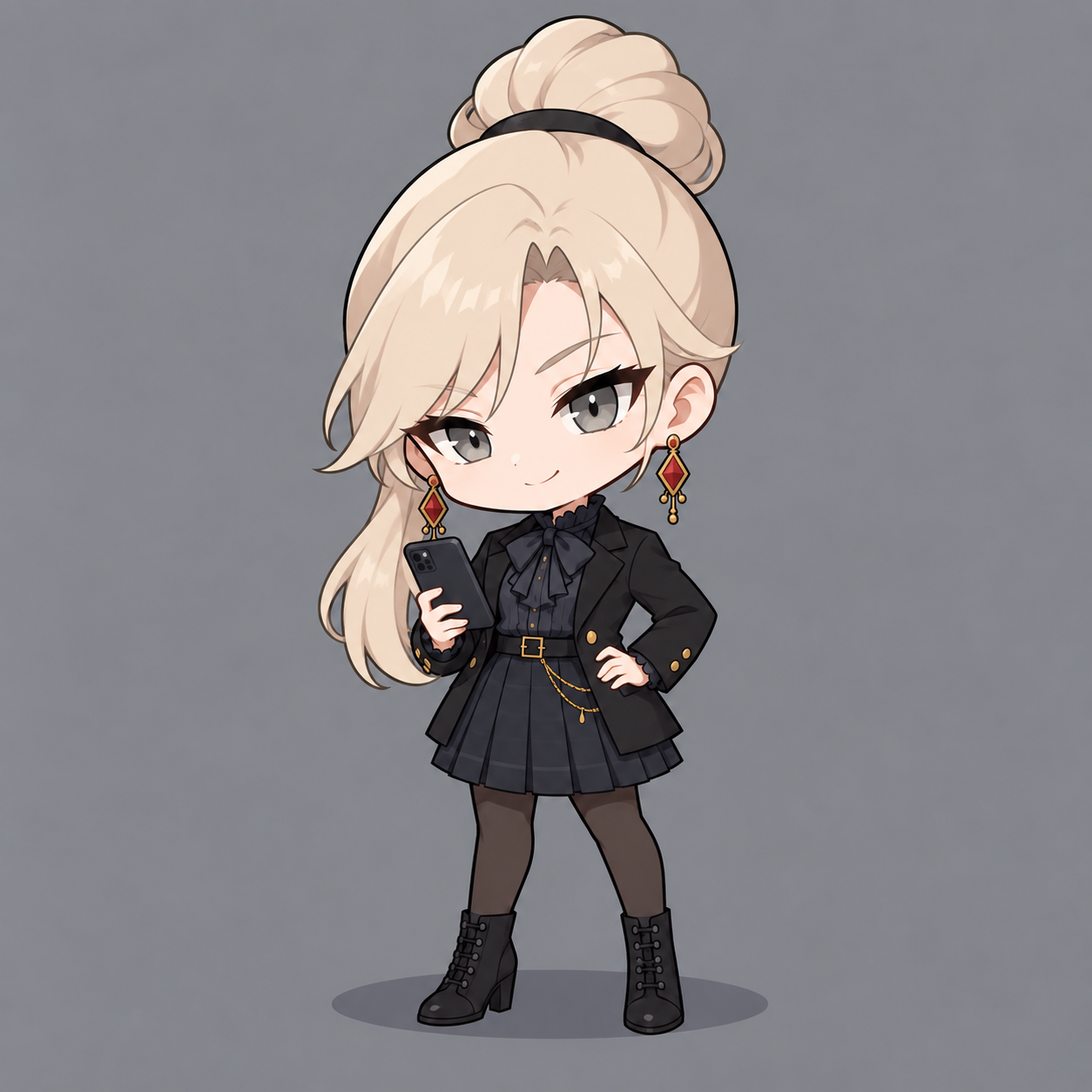 Chibi artwork of Sherie