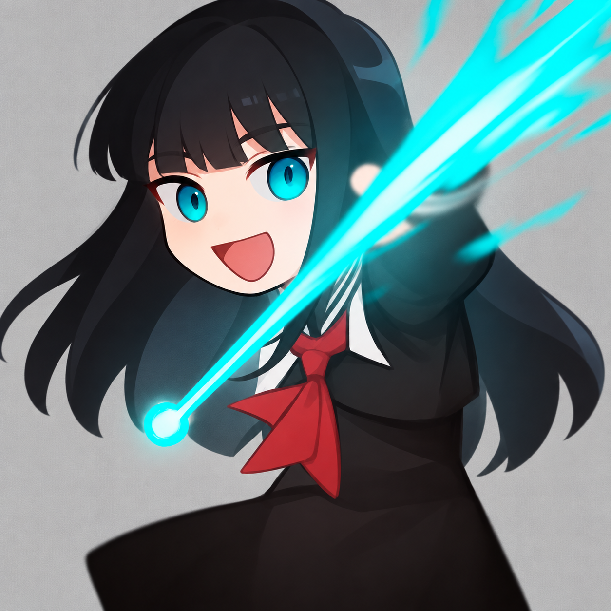 Chibi artwork of Myka
